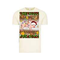 Vintage Arctic christmas pig Vintage Tee - Artiststas