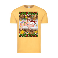 Christmas Pig Vintage Tee | Teevron
