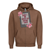 Chestnut when i die delete my kindle history Zipper Hoodie - MaliasSmallBusiness