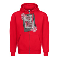Red when i die delete my kindle history Zipper Hoodie - MaliasSmallBusiness