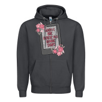Smoke when i die delete my kindle history Zipper Hoodie - MaliasSmallBusiness