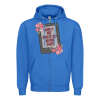 True Royal when i die delete my kindle history Zipper Hoodie - MaliasSmallBusiness