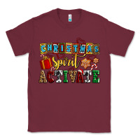 Burgundy christmas spirit activate Classic Tee - AdoDesignShop