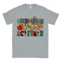 Heather Grey christmas spirit activate Classic Tee - AdoDesignShop