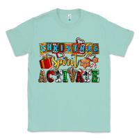 Seafoam christmas spirit activate Classic Tee - AdoDesignShop