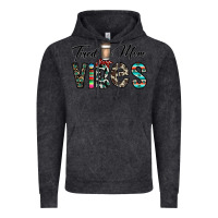 Vintage Black tired mom vibes Vintage Hoodie - CowhideDigitalArt