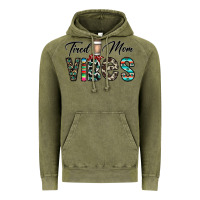 Vintage Olive tired mom vibes Vintage Hoodie - CowhideDigitalArt