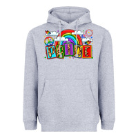 Heather Grey pride Heavyweight Hoodie - LillyAllenDesigns