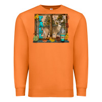 Carrot White Tailed Buck Fall Premium Sweatshirt - LillyAllenDesigns