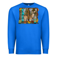True Royal White Tailed Buck Fall Premium Sweatshirt - LillyAllenDesigns