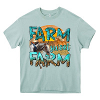 Farm Sweet Farm With Horses Heavy Core Tee | Teevron