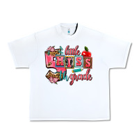 White little miss 5 th grade Urban Heavy Tee - AdoDesignShop
