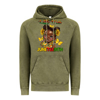 Vintage Olive little miss juneteenth Vintage Hoodie - HRA Design Shop