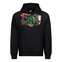 Black cna mardi gras Urban Hoodie - CowGirlArtShop