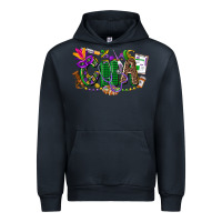 Navy cna mardi gras Urban Hoodie - CowGirlArtShop