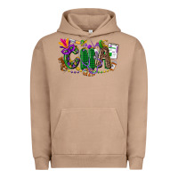 Pigment Burro cna mardi gras Urban Hoodie - CowGirlArtShop