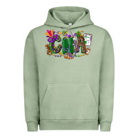 Pigment Oil Green cna mardi gras Urban Hoodie - CowGirlArtShop
