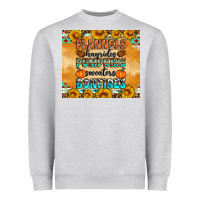 Heather Grey Flannes Hayrides Sweaters Bonfires Heavyweight Sweatshirt - Artiststas