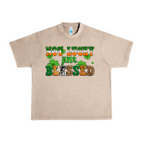 French Oak not lucky just blessed Urban Heavy Tee - AdoDesignShop