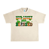 Sandshell not lucky just blessed Urban Heavy Tee - AdoDesignShop