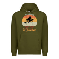 Army Green Hallowmeen 2020 In Q UARANTİNE Premium Hoodie - Bettercallsaul
