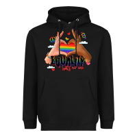 Black equality hurts no one lgbtq hands Heavyweight Hoodie - LillyAllenDesigns