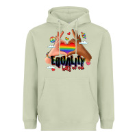 Matcha equality hurts no one lgbtq hands Heavyweight Hoodie - LillyAllenDesigns