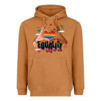 Meerkat equality hurts no one lgbtq hands Heavyweight Hoodie - LillyAllenDesigns