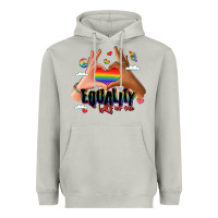 Moon Dust equality hurts no one lgbtq hands Heavyweight Hoodie - LillyAllenDesigns
