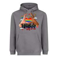 Storm equality hurts no one lgbtq hands Heavyweight Hoodie - LillyAllenDesigns