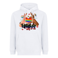 Equality Hurts No One Lgbtq Hands Heavyweight Hoodie | Teevron