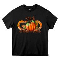 Black With God All Thing Are Possible Heavy Core Tee - RanaPortraitStore