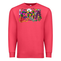Cardinal CMA Certified Medical Assistant Mardi Gras Premium Sweatshirt - LillyAllenDesigns