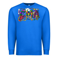 True Royal CMA Certified Medical Assistant Mardi Gras Premium Sweatshirt - LillyAllenDesigns