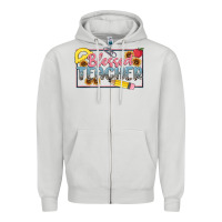 Dove Grey blessed teacher Zipper Hoodie - MaliasSmallBusiness