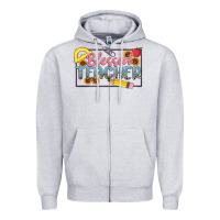 Heather Grey blessed teacher Zipper Hoodie - MaliasSmallBusiness