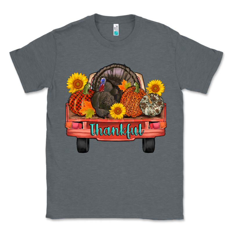 Thankful Turkey Truck Classic Tee by AdoDesignShop | Teevron
