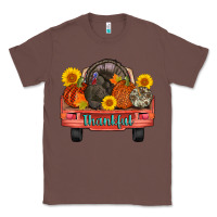 Chestnut thankful turkey truck Classic Tee - AdoDesignShop