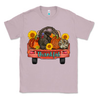 Lilac thankful turkey truck Classic Tee - AdoDesignShop
