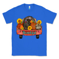 True Royal thankful turkey truck Classic Tee - AdoDesignShop