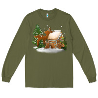 Army Green Christmas cookies Long Sleeve Tee - Jasminsmagicworld