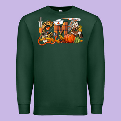 Fall Cma Certified Medical Assistant Premium Sweatshirt Designed By Lillyallendesigns