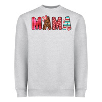 Heather Grey mama Heavyweight Sweatshirt - JahusDesignShop