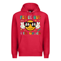 Cardinal peace out 2024 4th grade Premium Hoodie - JahusDesignShop