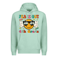Seafoam peace out 2024 4th grade Premium Hoodie - JahusDesignShop