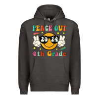 Smoke peace out 2024 4th grade Premium Hoodie - JahusDesignShop