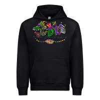Black cdl mardi gras Urban Hoodie - CowGirlArtShop