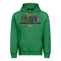 Emerald cdl mardi gras Urban Hoodie - CowGirlArtShop
