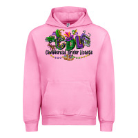Fuchsia Pink cdl mardi gras Urban Hoodie - CowGirlArtShop