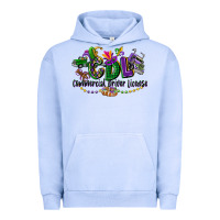 Pigment Grape Ice cdl mardi gras Urban Hoodie - CowGirlArtShop